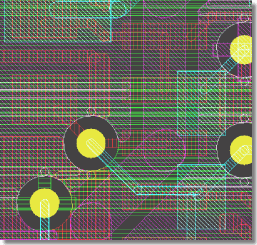 BAE Version 5.4: Layout Display Pattern Settings - Increased Multilayer Visibility