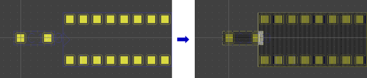 BAE Version 8.0: Layout Editor: Part Online DRC During Part Placement Operations